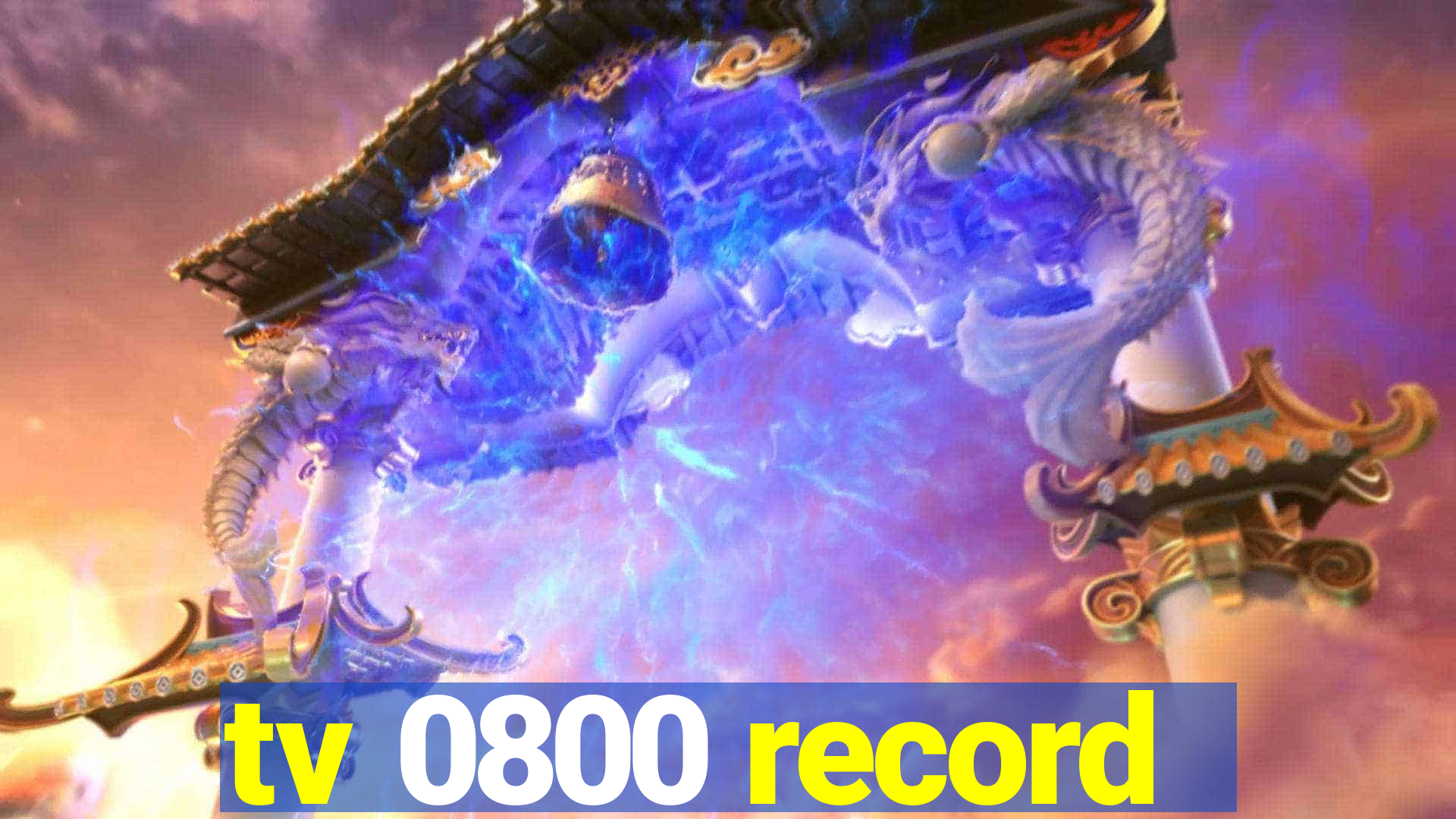 tv 0800 record